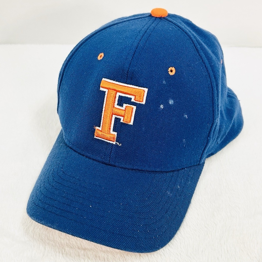 Zephyr Florida Gators F Logo Stretch Flex Hat Cap L/XL‎ Blue NCAA College